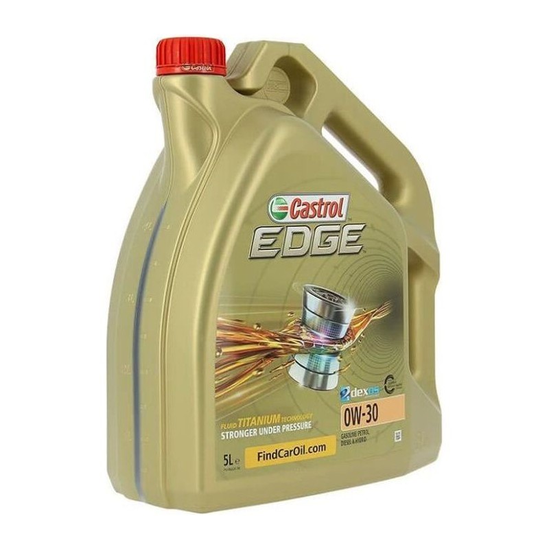 CASTROL Huile-Additif Edge - Synthetique / 0W30 / 5L