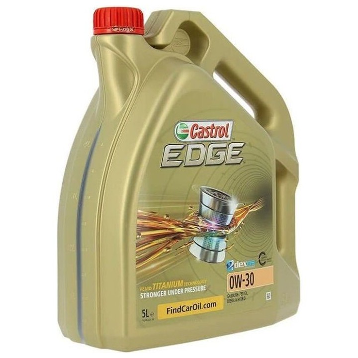 CASTROL Huile-Additif Edge - Synthetique / 0W30 / 5L