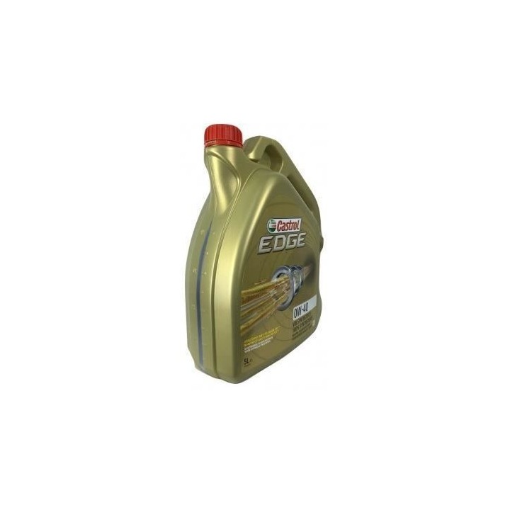 Huile-Additif Edge - CASTROL - Synthetique / 0W40 / 5L