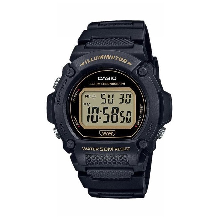 CASIO - Montre en résine - BASIC - Noir