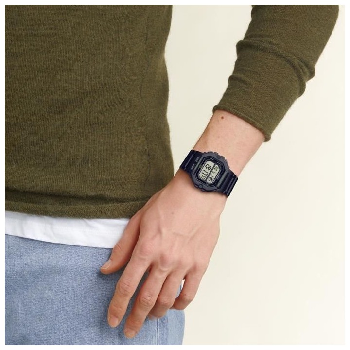 Montre - CASIO - Sport - Noir résine