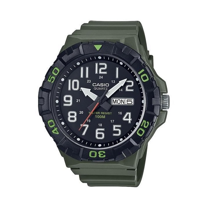 Montre - CASIO - Sport - Vert résine