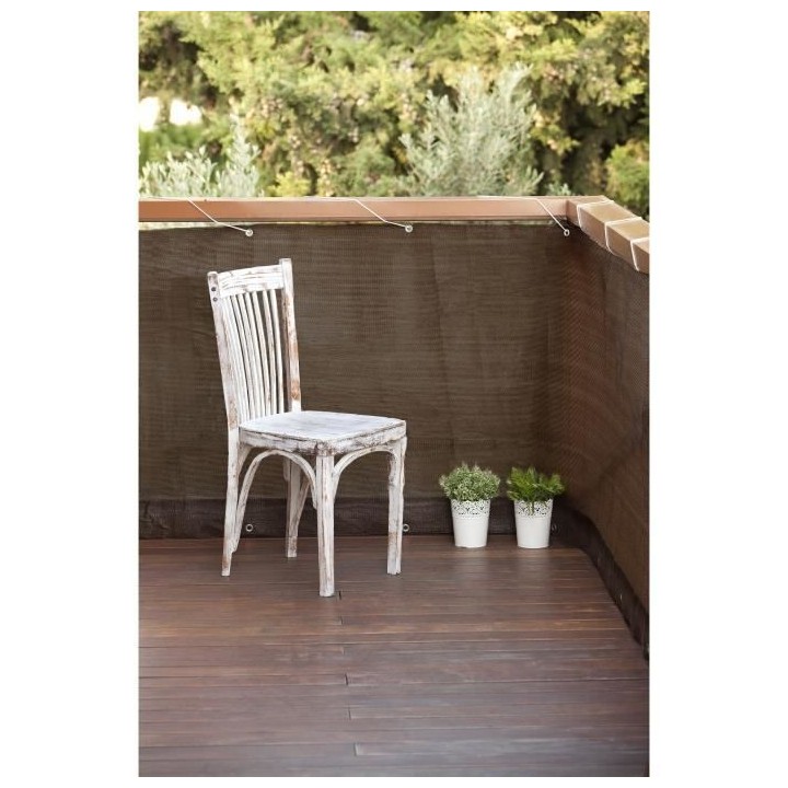 CATRAL - Brise-vue balcony easy 160 grs 0,9mx5m marron