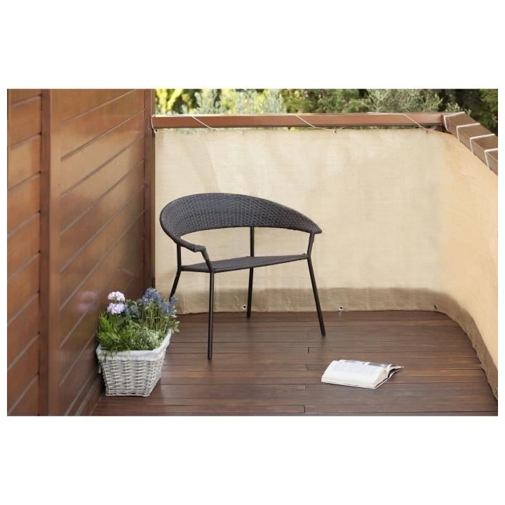 CATRAL - Brise-vue meshnet 200 grs - 1,5x3m beige