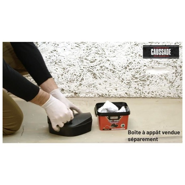 Caussade CARSBLBF300 Anti Rats & Souris | 15 Blocs | Lieux Humides | G