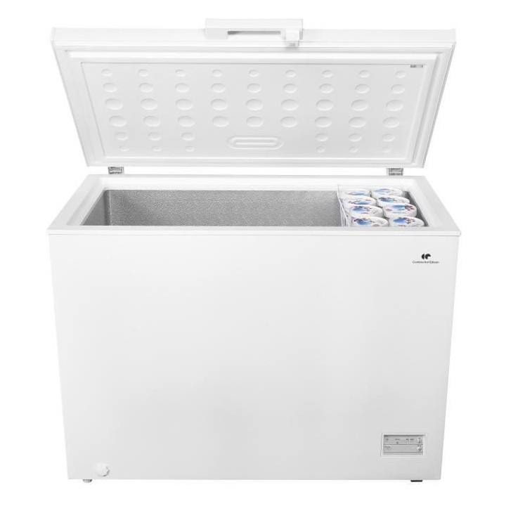Congélateur coffre Continental Edison - CECC287WE 287L - Classe E - L