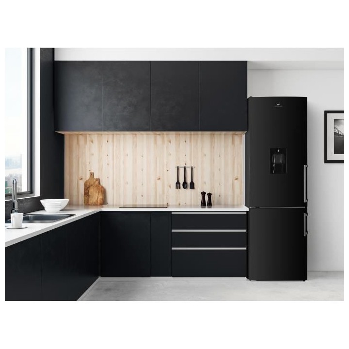 CONTINENTAL EDISON CEFC260DB Réfrigérateur congélateur bas 260 L Fr