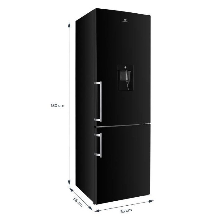 CONTINENTAL EDISON CEFC260DB Réfrigérateur congélateur bas 260 L Fr