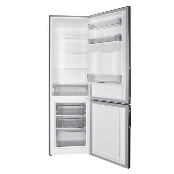 CONTINENTAL EDISON CEFC260IX Réfrigérateur congélateur bas 260 L -