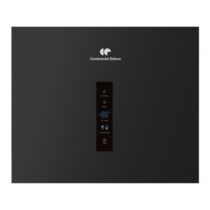 CONTINENTAL EDISON CEFC288NFB Réfrigérateur combiné 288 L (205 L+83