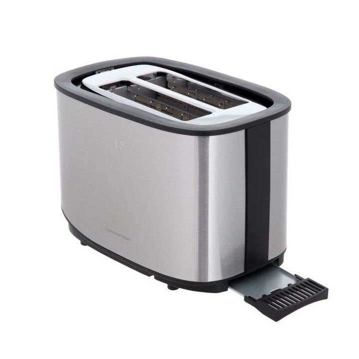CONTINENTAL EDISON CEGP2FIX Grille-pain - Inox
