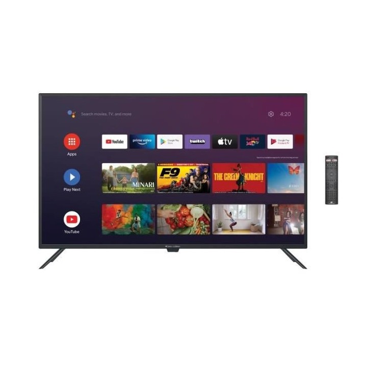 CONTINENTAL EDISON - CELED43SAUHD23B7 - TV LED - UHD 4K - 43''(107,9cm