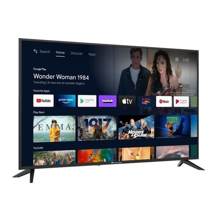 CONTINENTAL EDISON - CELED50SAV222B6 - TV LED UHD 4K - 50'' (126 cm) -