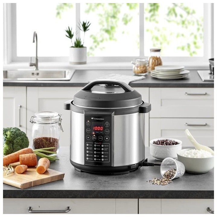 CONTINENTAL EDISON CEMCSP1000I - Multicuiseur Autocuisuer sous pressio