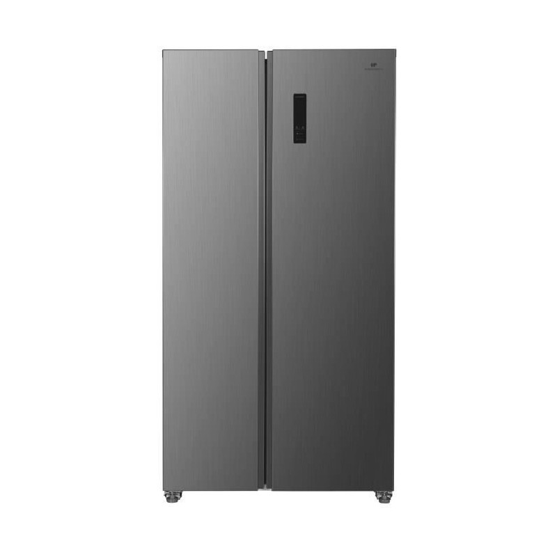 Réfrigérateur CONTINENTAL EDISON - CERASBS442IX - side by side - 442L - L90 cm x H177 cm - Inox