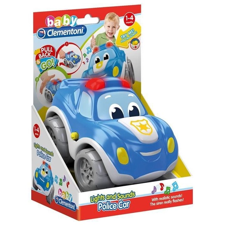 Clementoni -Voiture de police