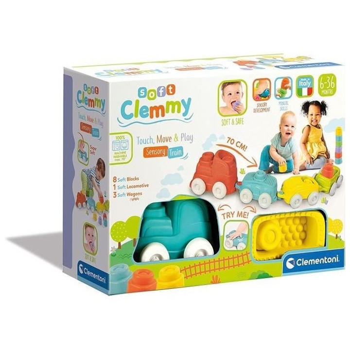 Clementoni - Clemmy - Train sensoriel
