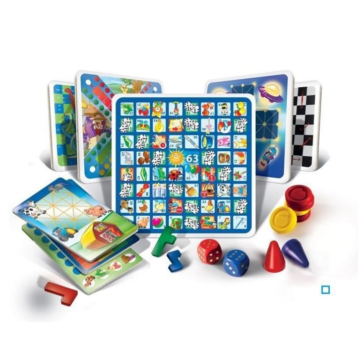 Clementoni - 50 jeux classiques