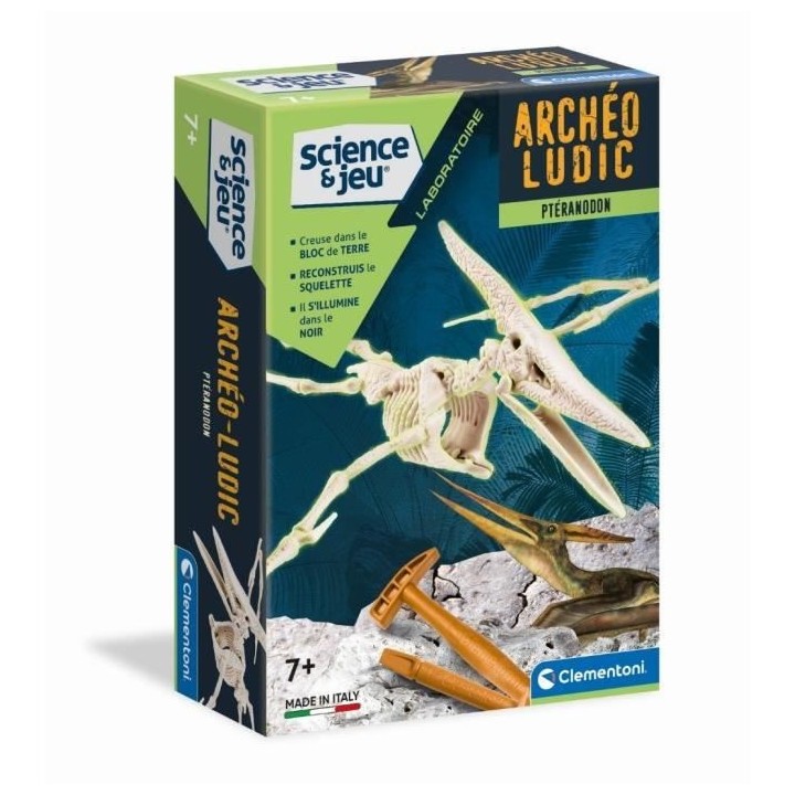 Clementoni - Science & Jeu - Archéo Ludic - Ptéranodon