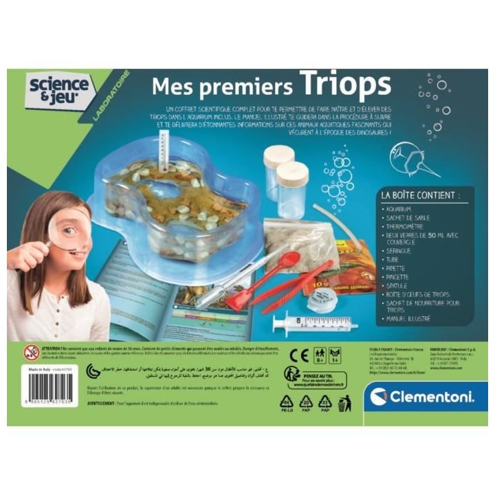 Jeux Educatif - A1503087 Mes Premiers Triops Jeu Scientifique