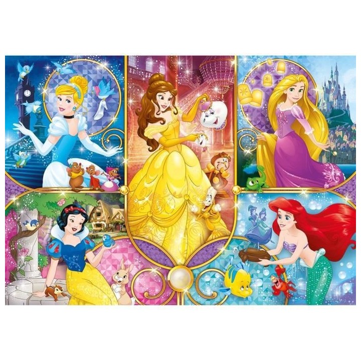 Clementoni - Brilliant 104 pieces - Princess