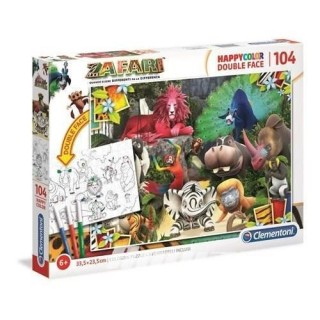 Puzzle Clementoni - National Geographic Kids - 104 pieces - Zafari
