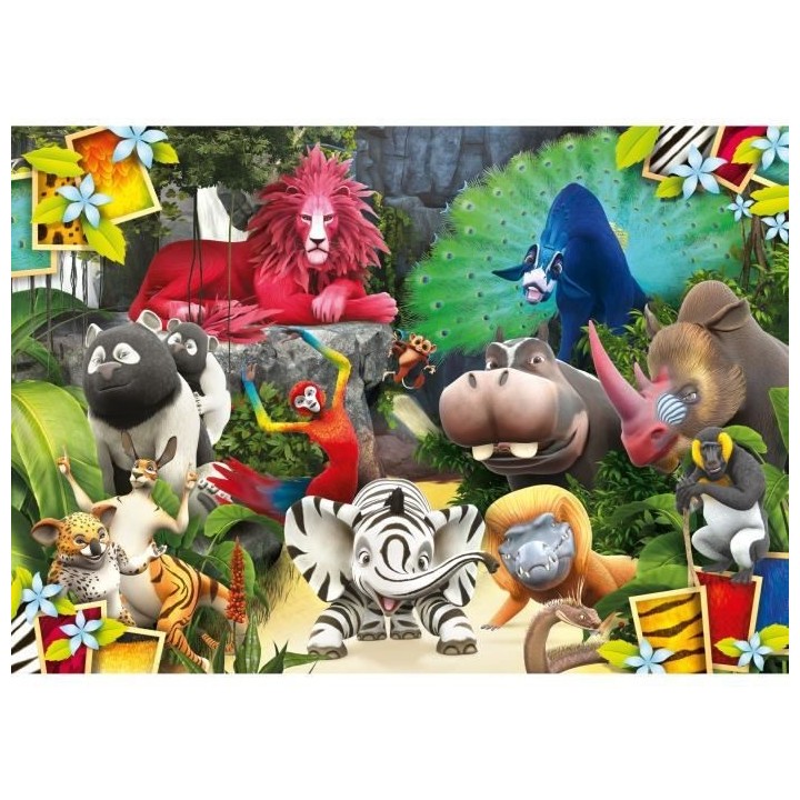 Puzzle Clementoni - National Geographic Kids - 104 pieces - Zafari