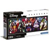 Clementoni - Panorama 1000 pieces - Disney Vilains