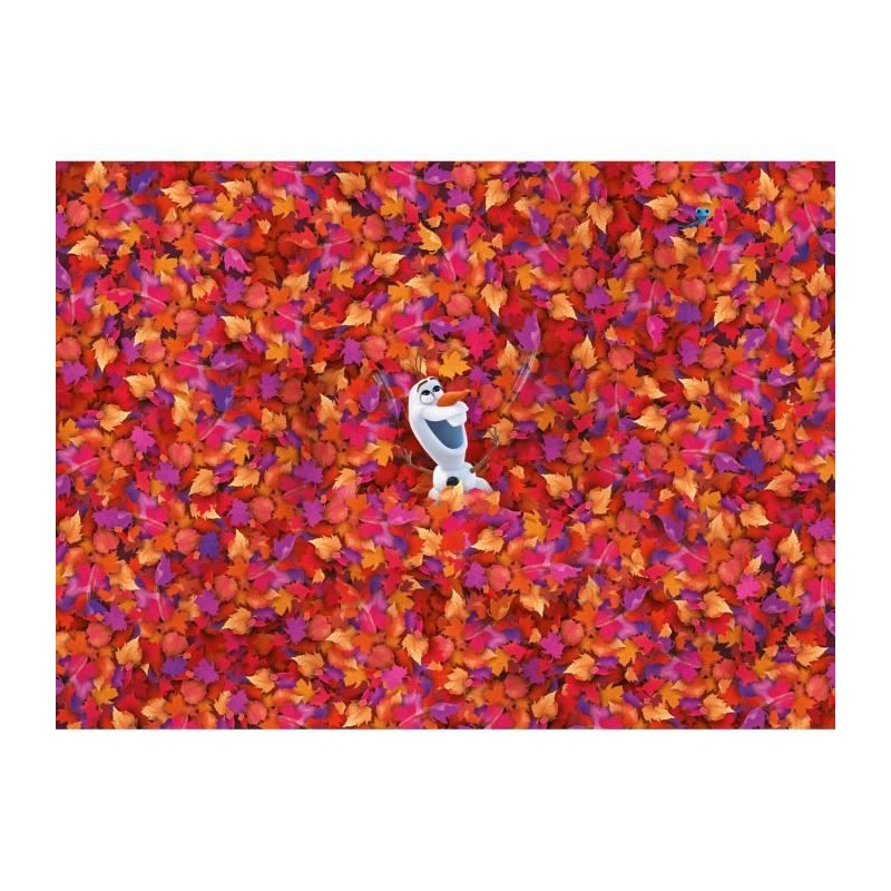 Puzzle Impossible 1000p - Reine des Neiges 2 - 69 x 50 cm - Clementoni