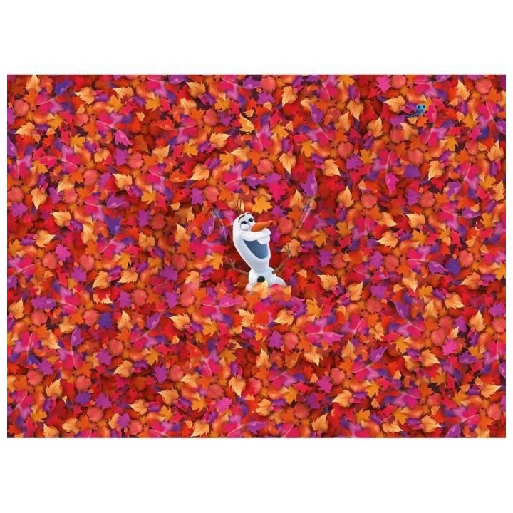 Puzzle Impossible 1000p - Reine des Neiges 2 - 69 x 50 cm - Clementoni