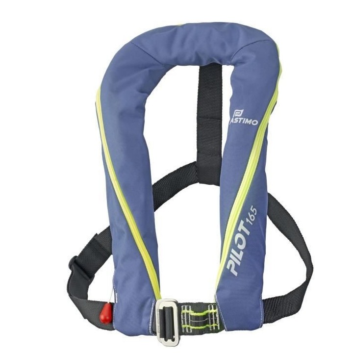 PLASTIMO Gilet de sauvetage Pilot 165 Automatique avec harnais - Bleu