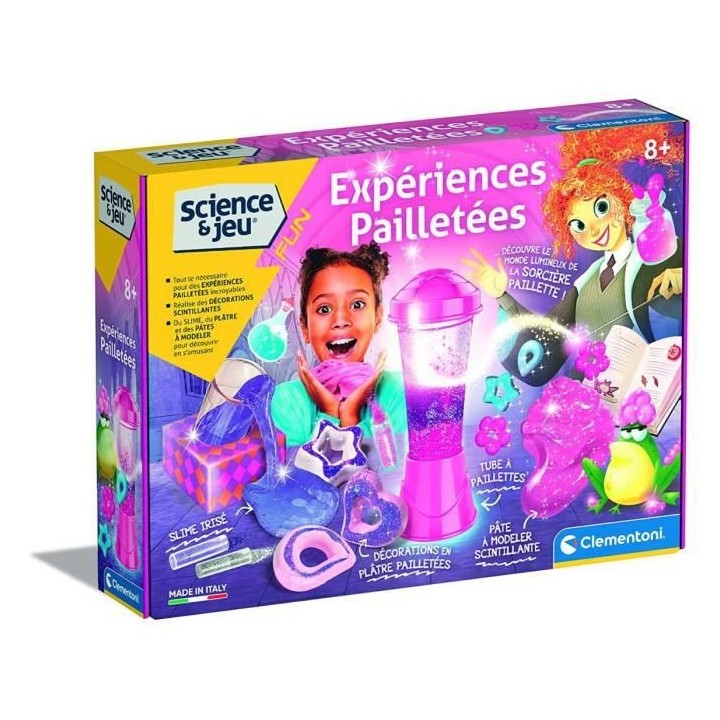 Clementoni - Expériences pailletées - 52624