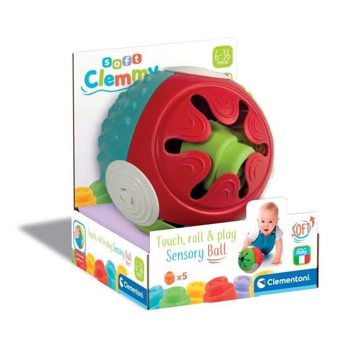 Clementoni -Balle sensorielle Clemmy
