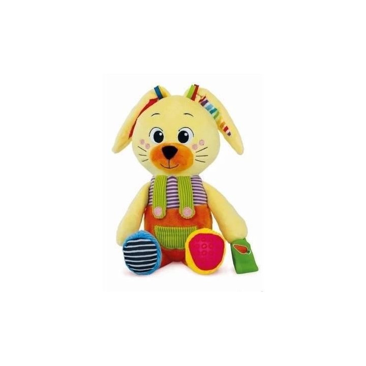 Peluche Lapin - Coffret Cadeau - Clementoni - Des la Naissance