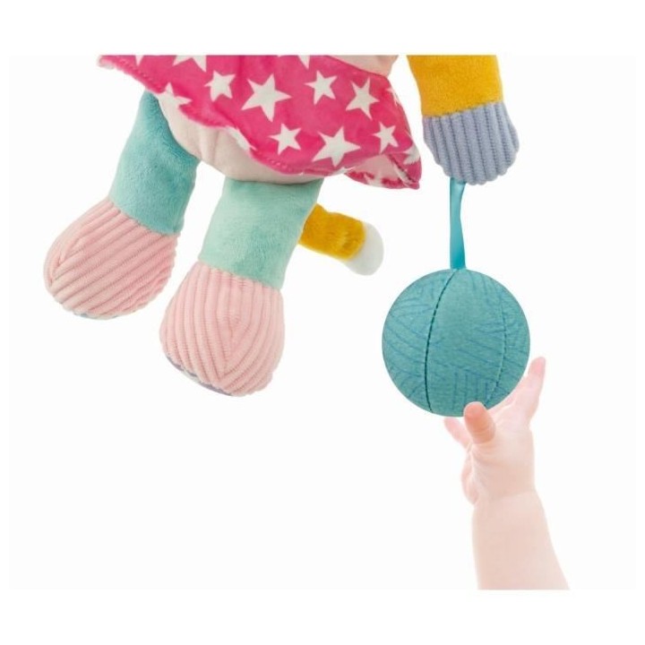 Peluche Chat - Coffret Cadeau - Clementoni - Des la Naissance