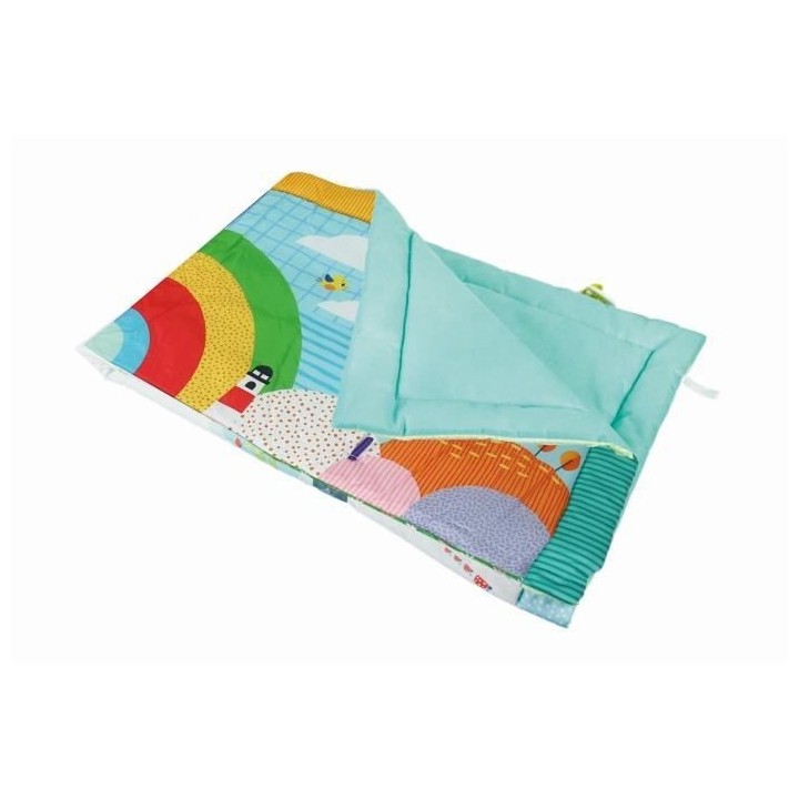 Tapis Matelassé (135x90cm) - Tapis d'Eveil - Tapis Baby Friends - Cle