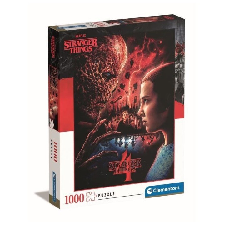 Puzzle - Clementoni - Strangers things - 1000 pieces - 59,2 x 84,3 cm