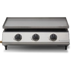 Plancha gaz COOKINGBOX INOX - 3 feux