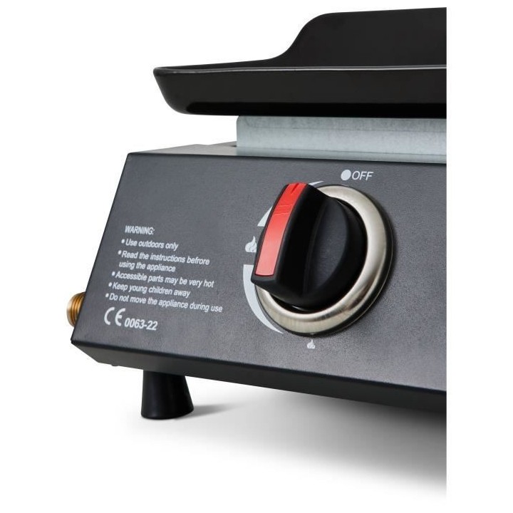 Plancha gaz COOKINGBOX CALI - 3 feux