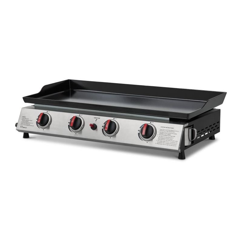 Plancha gaz COOKINGBOX CALI - 4 feux