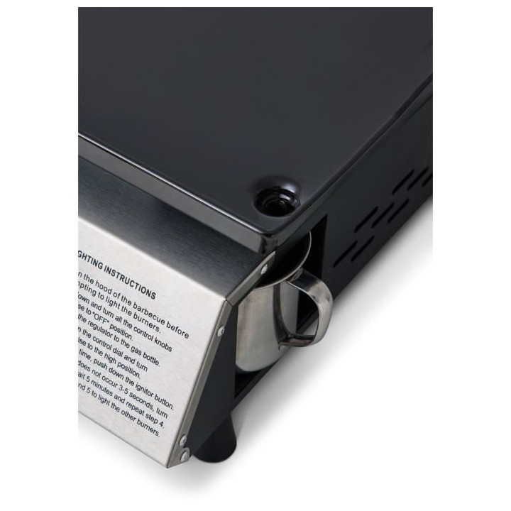 Plancha gaz COOKINGBOX CALI - 4 feux