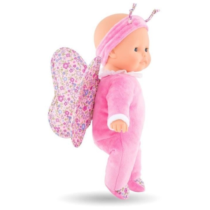 COROLLE - Mon Doudou Corolle - Pti' Coeur Papillon - 30cm - des 9 mois