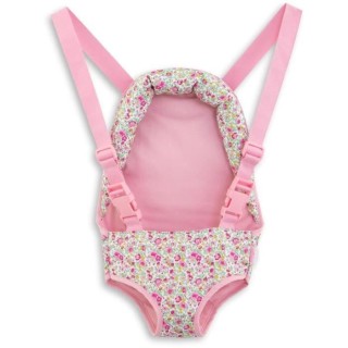 COROLLE - Porte-bébé fleuri - accessoire - pour poupon 36 et 42 cm -