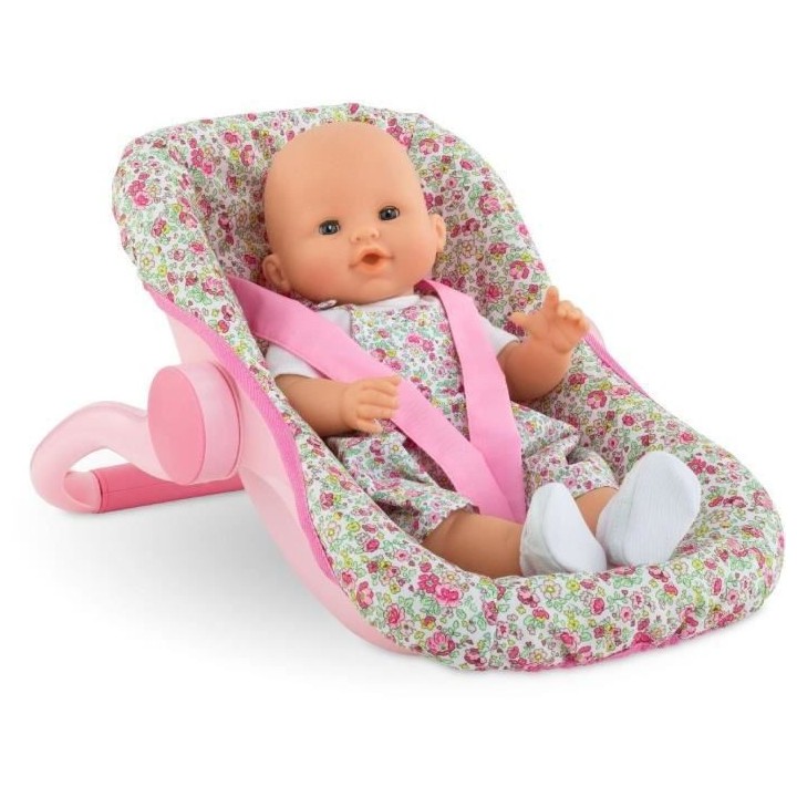 COROLLE - Porte-poupon fleuri - accessoire - pour poupon 36 et 42 cm