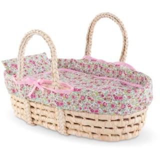 COROLLE - Couffin tressé - accessoire - pour poupon 36 et 42 cm - des