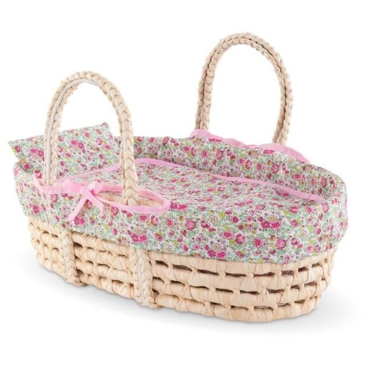 COROLLE - Couffin tressé - accessoire - pour poupon 36 et 42 cm - des