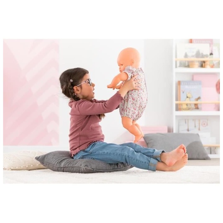 COROLLE - Mon Grand Poupon - Bébé Chéri - Jardin en fleurs - 36 cm