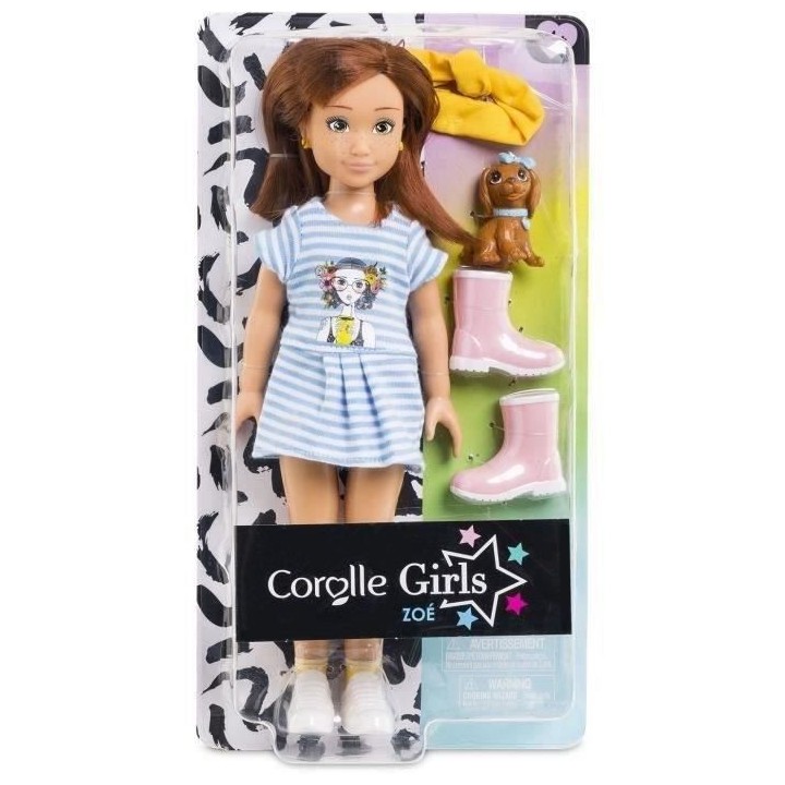 COROLLE GIRLS - Coffret Zoé Nature et Aventure - Poupée Mannequin -
