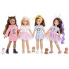 COROLLE GIRLS - Coffret Zoé Nature et Aventure - Poupée Mannequin - 6 accessoires - 28 cm - des 4 ans