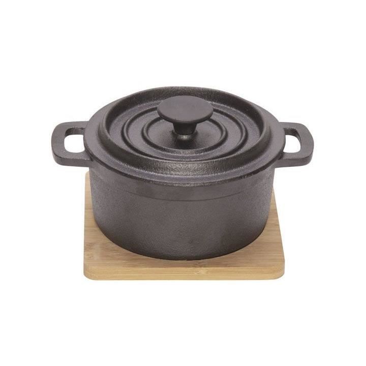 COSY & TRENDY 2427747 cocotte 13,5X10,5Xh8Cm - Tous feux dont inductio